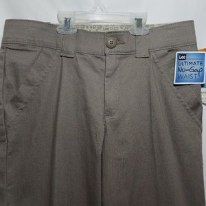 NEW Lee Midrise Stretch Trouser No Gap waist